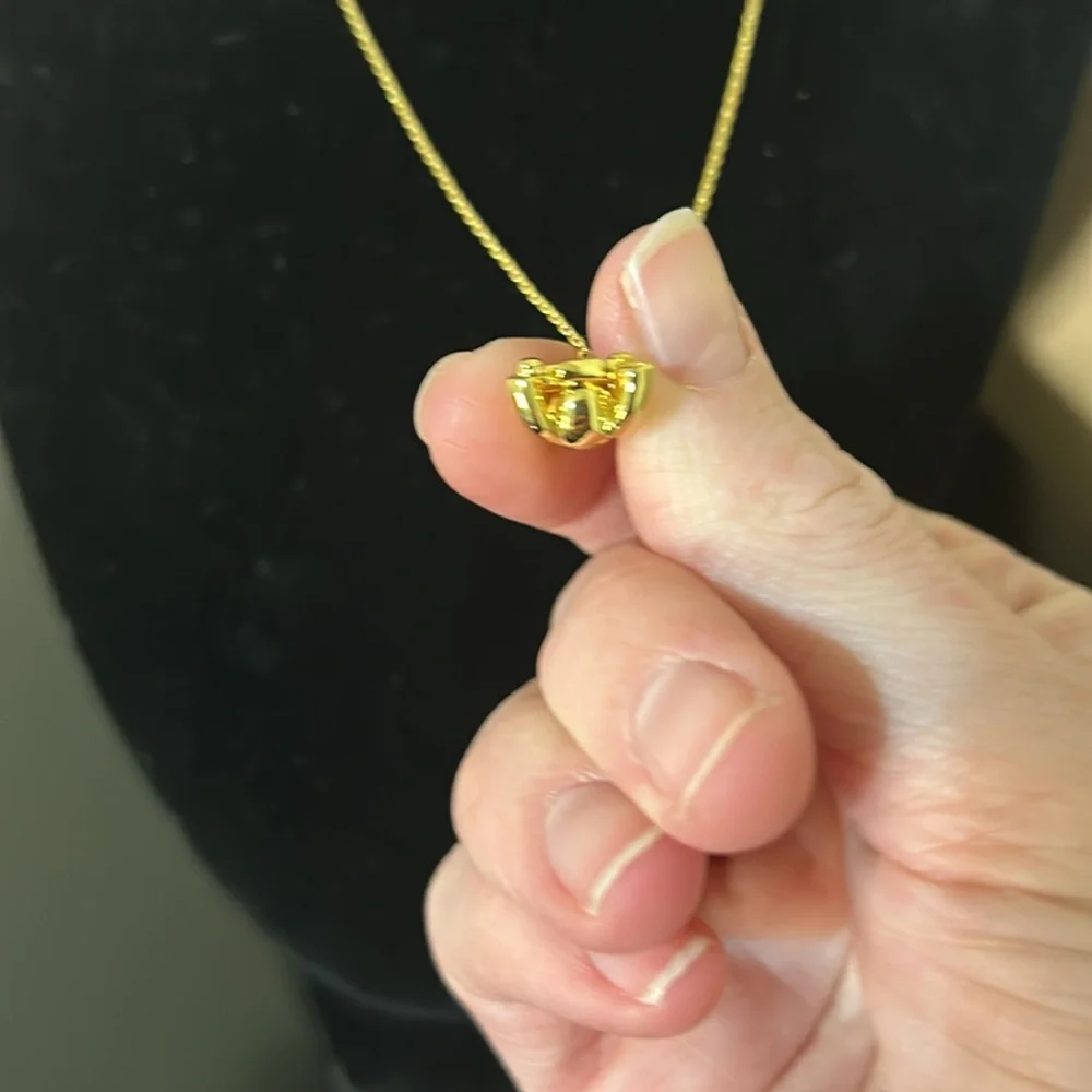 Kate Spade NWT Oh What Fun Spade Teddy Bear Pendant - Picture 7 of 8